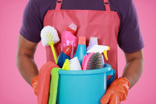Carpet cleaning team in Kingston using sustainable recycling practices