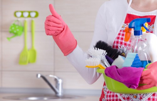 Steam cleaning equipment used for carpets in Kingston flats and houses
