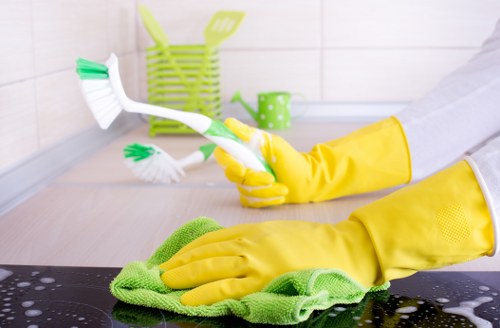 Cleared Kingston property ready for cleaning or refurbishment